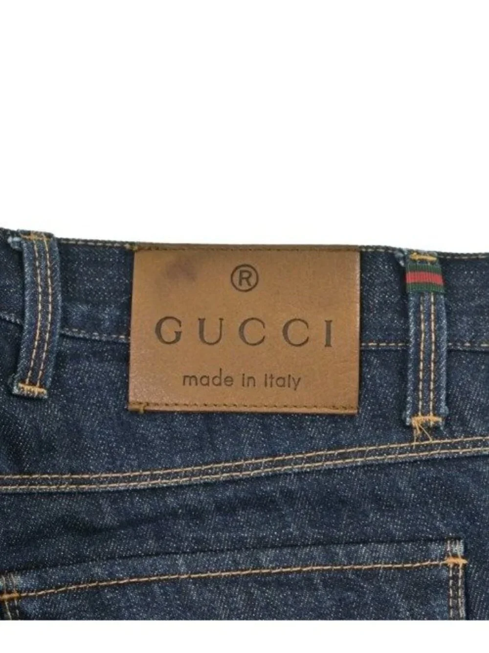 Gucci Denim Pants Blue